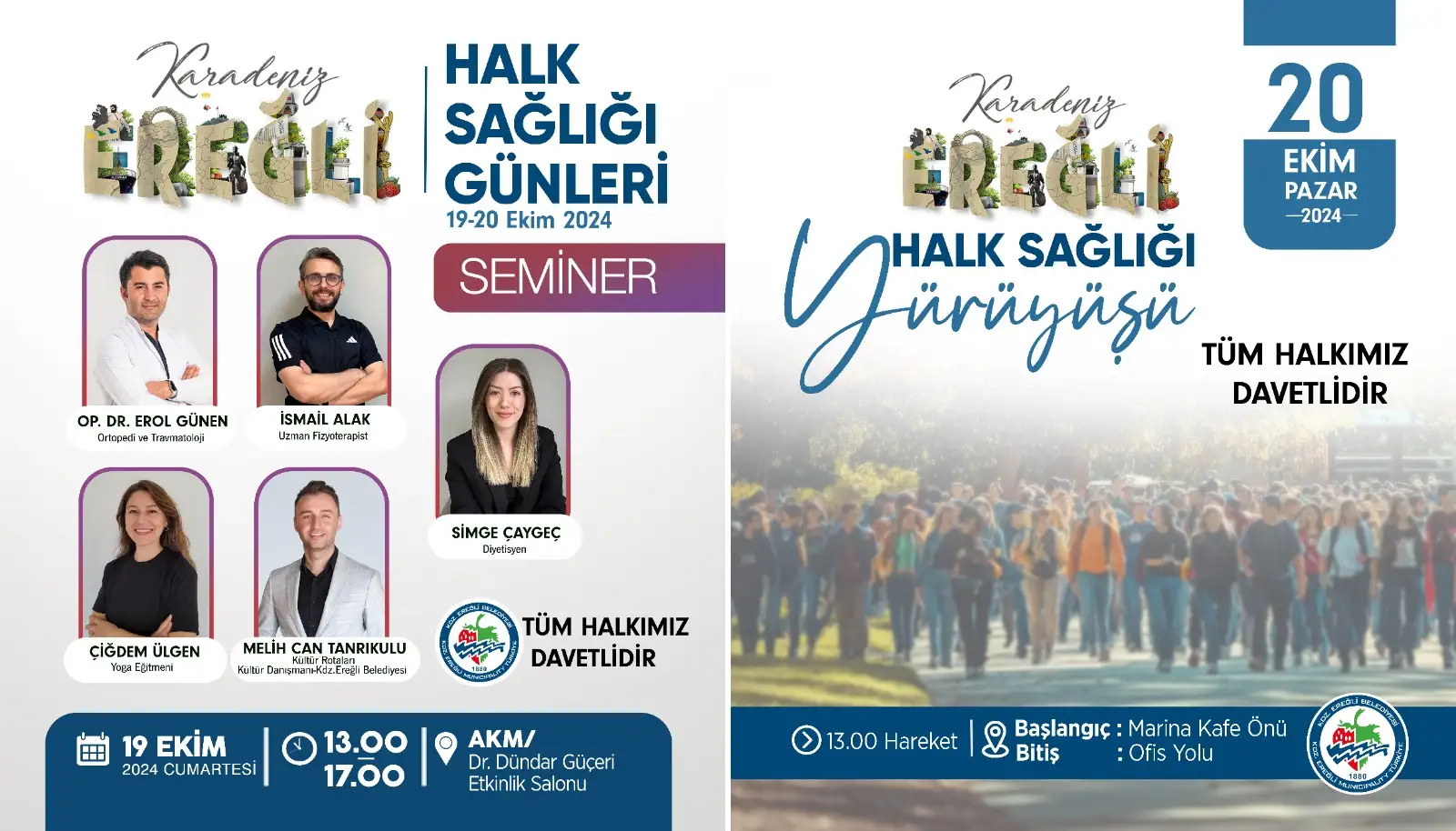 KDZ. EREĞLİ BELEDİYESİ “HALK SAĞLIĞI GÜNLERİ ETKİNLİĞİ” GERÇEKLEŞTİRECEK.