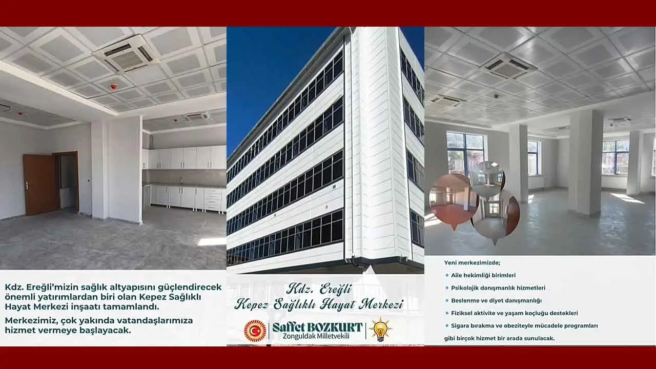 Sağlık hayat merkezinin inşaatı tamamlandı..