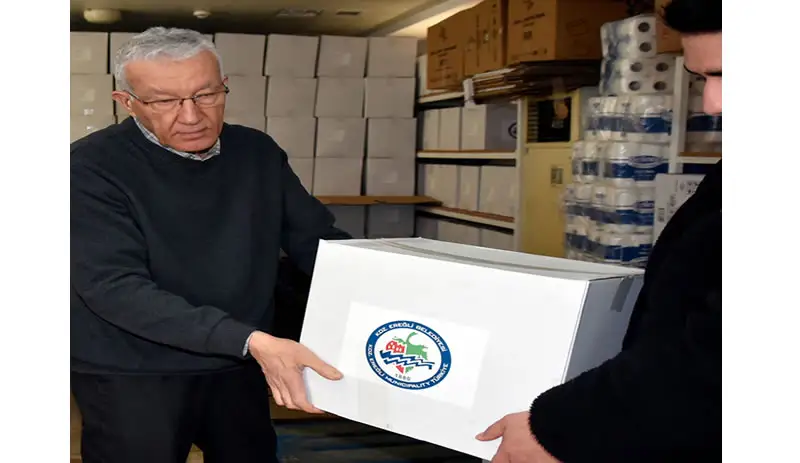 KDZ. EREĞLİ BELEDİYESİ, BİN AİLEYE GIDA KOLİSİ DAĞITIMINA BAŞLADI