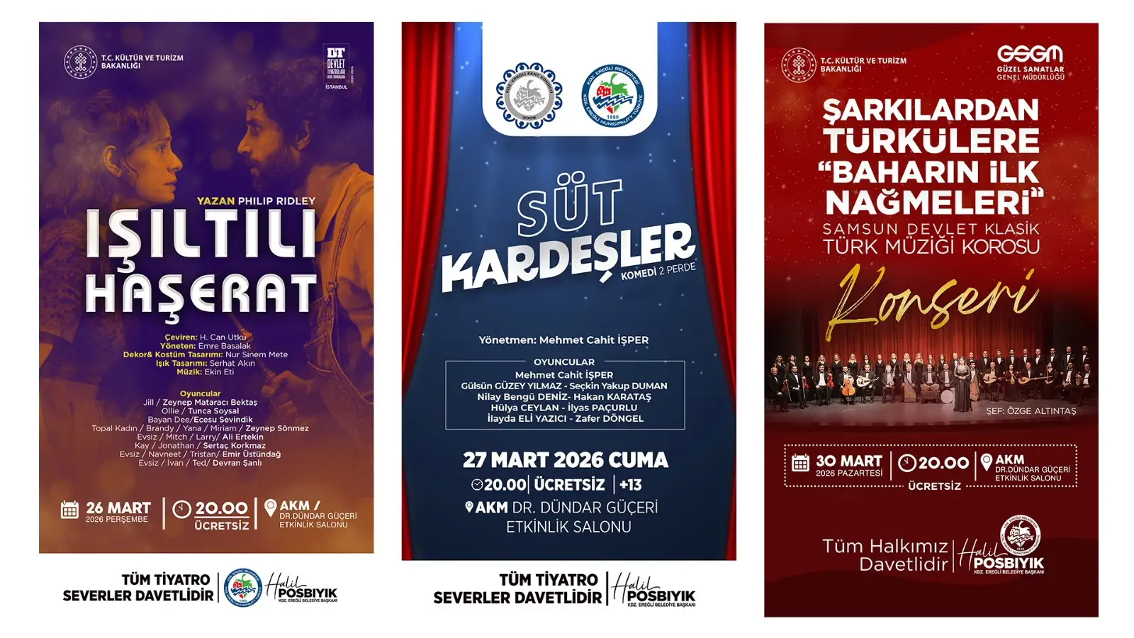 Kdz. Ereğli Belediyesi Mart Ayını Kültür Sanatla Taçlandırıyor