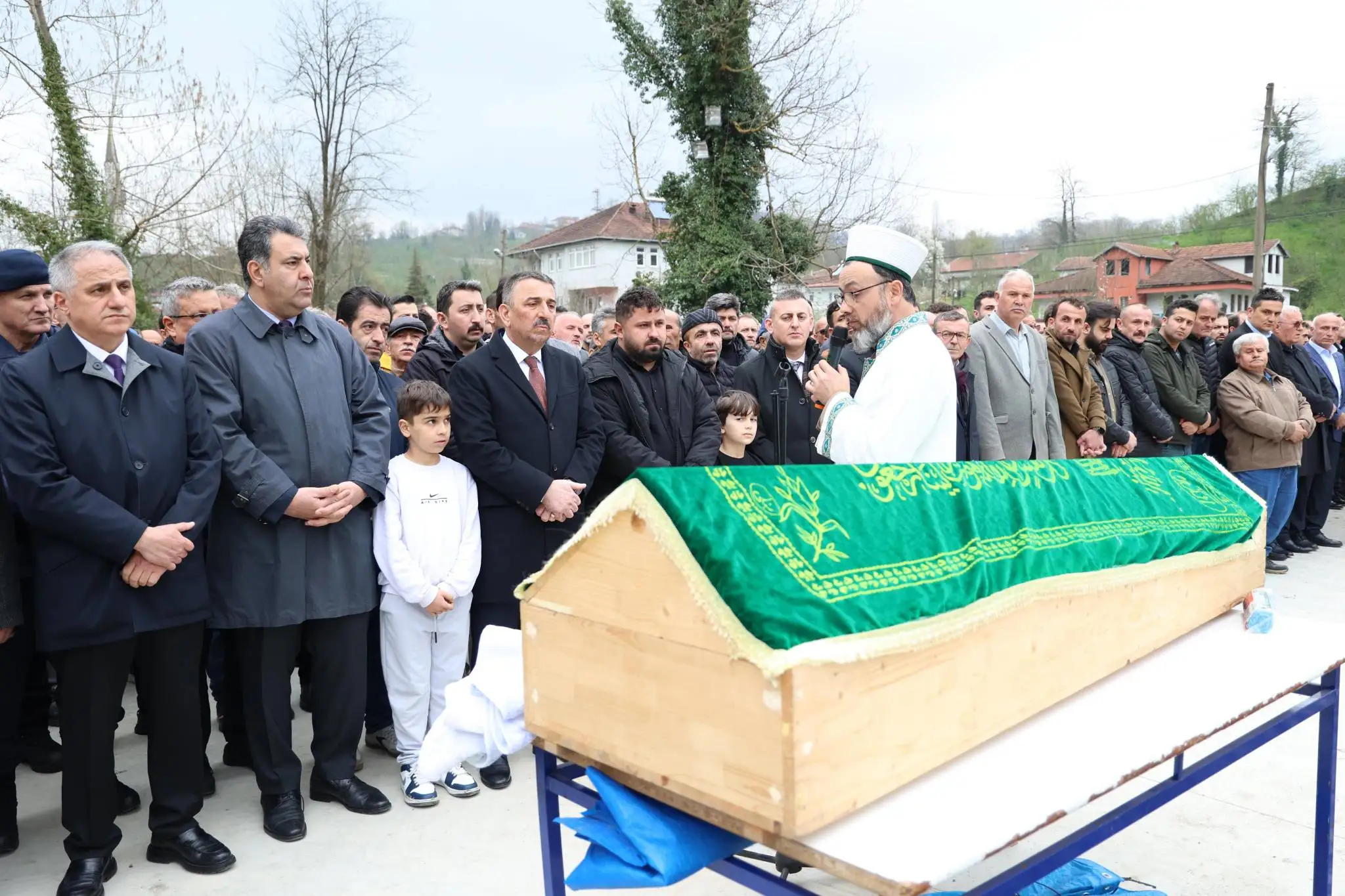 Kdz. Ereğli Ortacı Köyü Muhtarı Tekin Son Yolculuğuna Uğurlandı