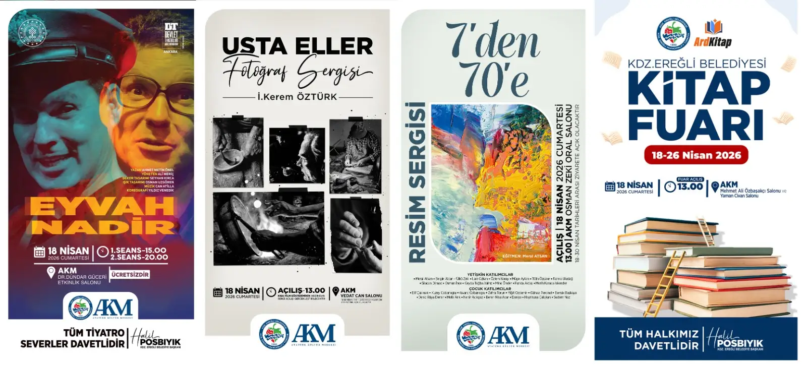 KDZ. EREĞLİ’DE NİSAN AYI ETKİNLİKLERLE DOLU