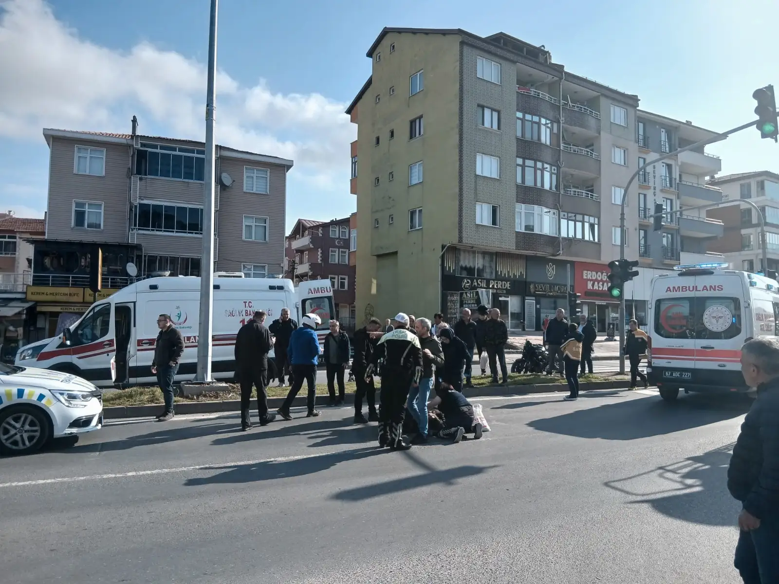 EREĞLİ’DE İKİ AYRI TRAFİK KAZASI: 1 YARALI