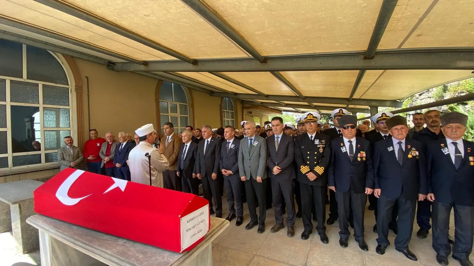 Kıbrıs Gazisi Hikmet Güney Son Yolculuğuna Uğurlandı