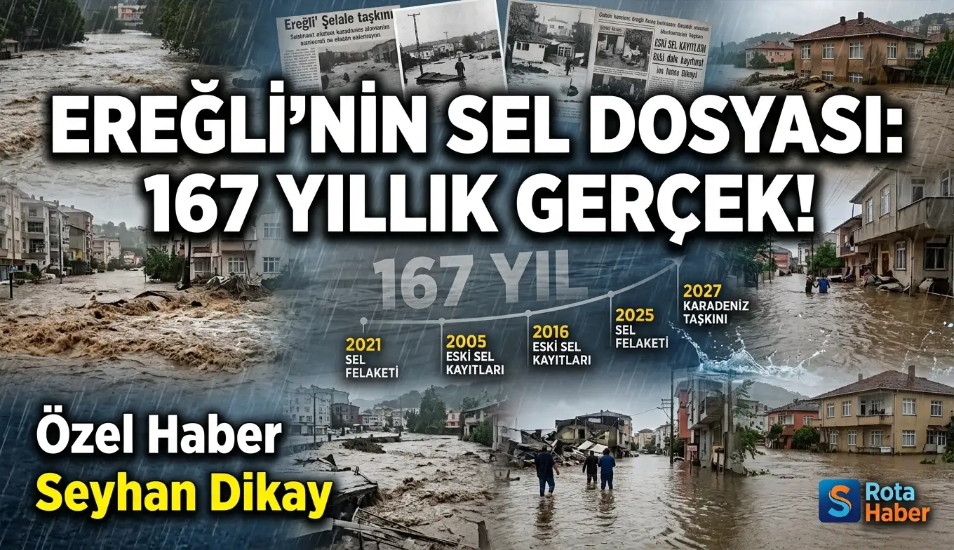KDZ. EREĞLİ’NİN SEL DOSYASI: 167 YILLIK GERÇEK..