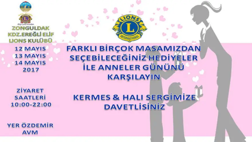 Anneler günü’ne özel etkinlik yapılacak