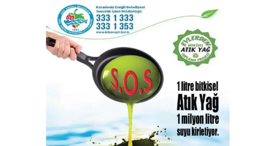 33 Bin litre bitkisel atık yağ toplandı