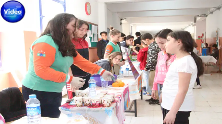 Bilim üzerine şenlik düzenlediler...