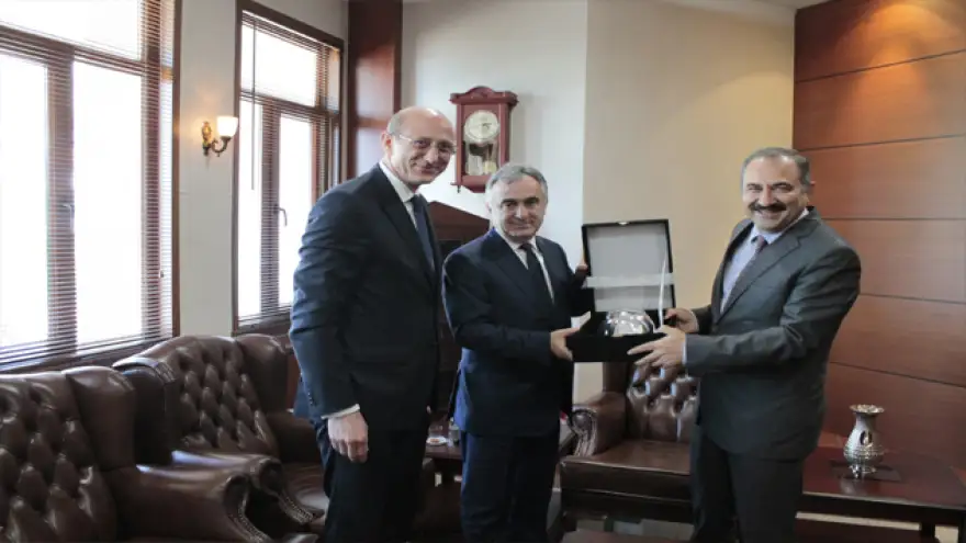 Baktır ve Orhan'dan, Vali Kaban'a ziyaret