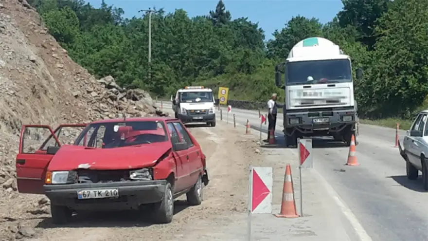 4 Araç birbirine girdi