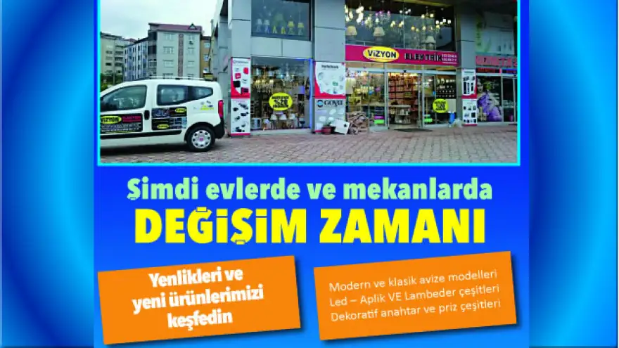 Şimdi evlerde ve mekanlarda değişim zamanı