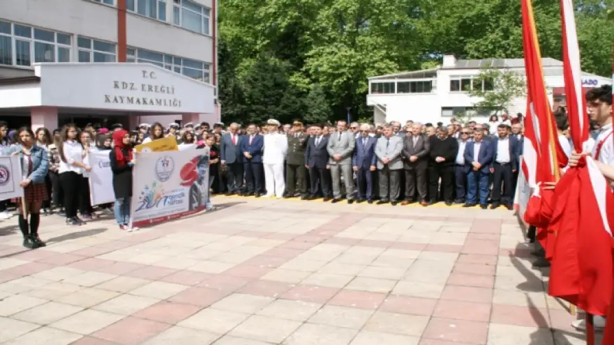 Ereğli'de 19 Mayıs çoşkusu...
