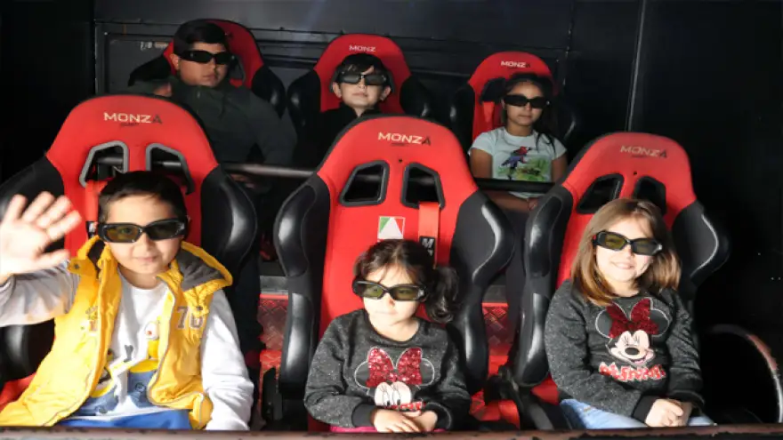 Mobil Çocuk Sineması ilgi gördü