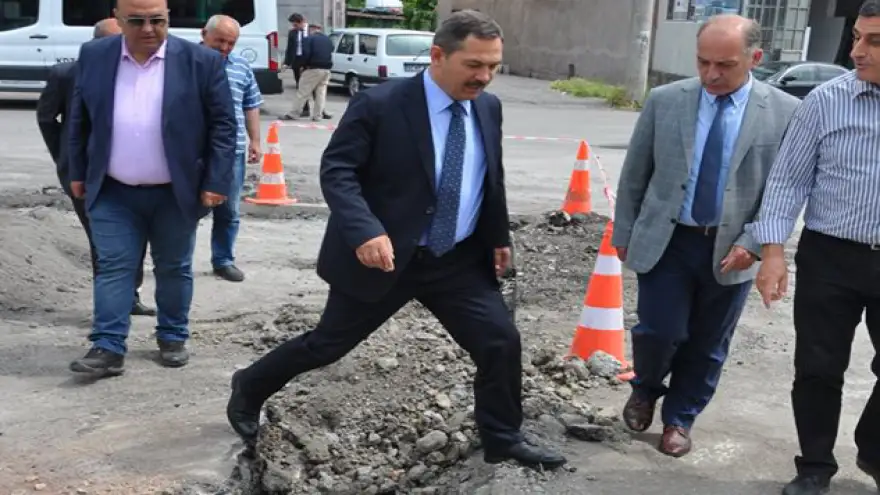 Başkan Uysal’dan yerinde takip..