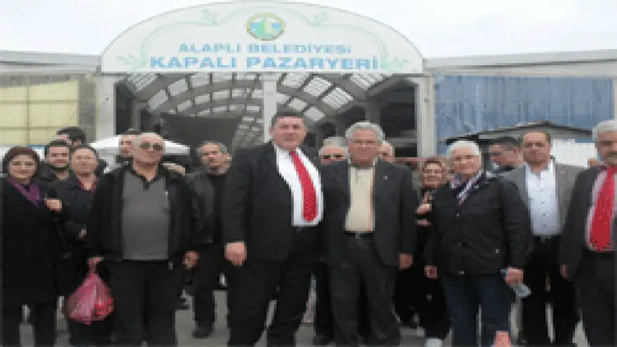 TEKİN'E ESNAF VE VATANDAŞ'TAN YOĞUN İLGİ