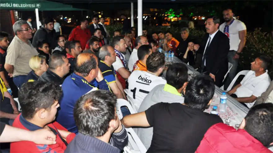 Belediye iftarında, renklerin kardeşliği..