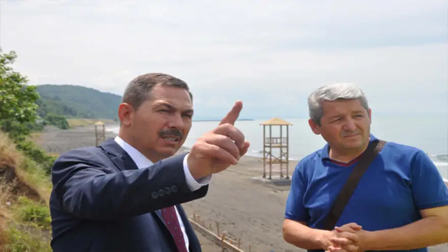 Belediye plajı açıldı; hedef mavi bayrak..