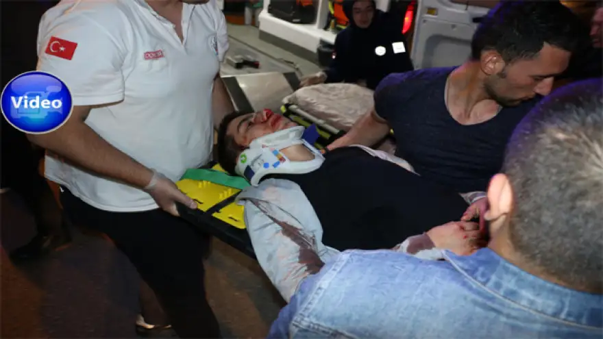 İki kişiyi havada uçarken gördüm!...