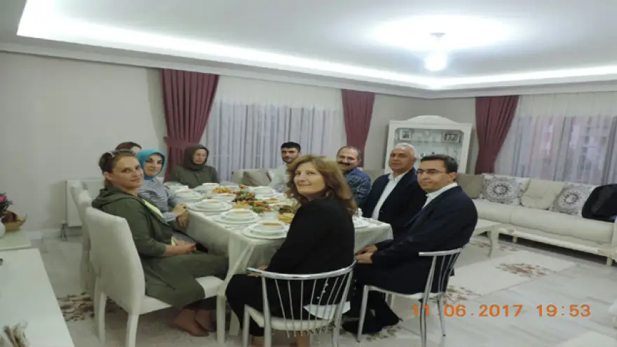 Vali Kaban, şehit ailesi ile birlikte iftar yaptı