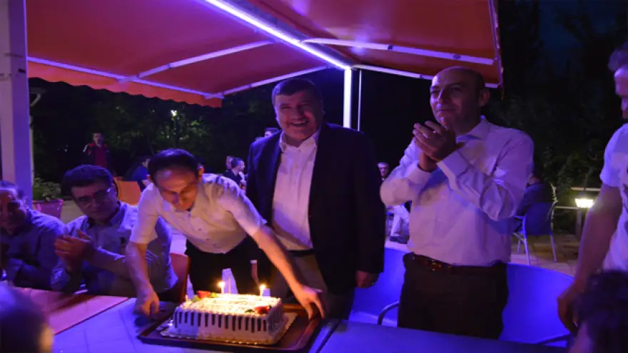 Metin Ercan’a doğum günü sürprizi...