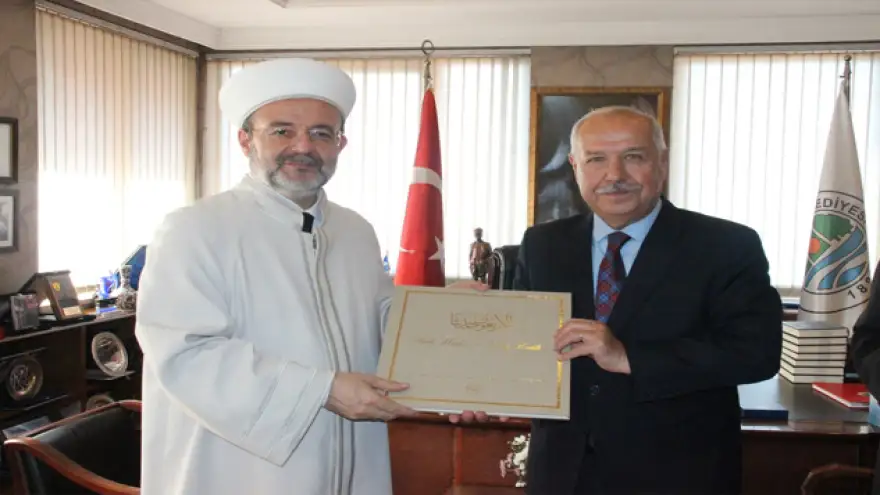 Prof.Dr. Görmez, Başkan Akdemir’i ziyaret etti