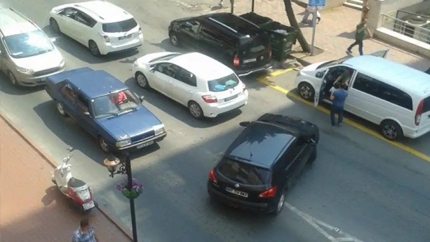 Fıtık trafik...