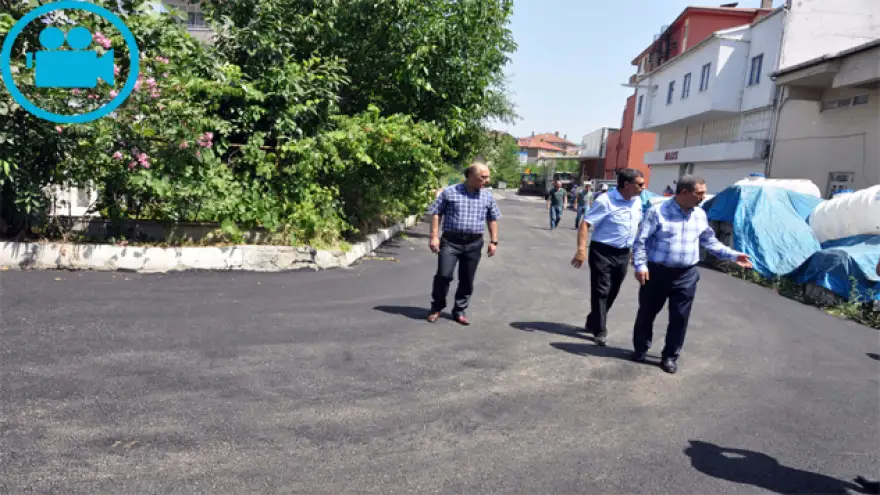 Kdz. Ereğli Belediyesi, finişerli sıcak asfalta başladı