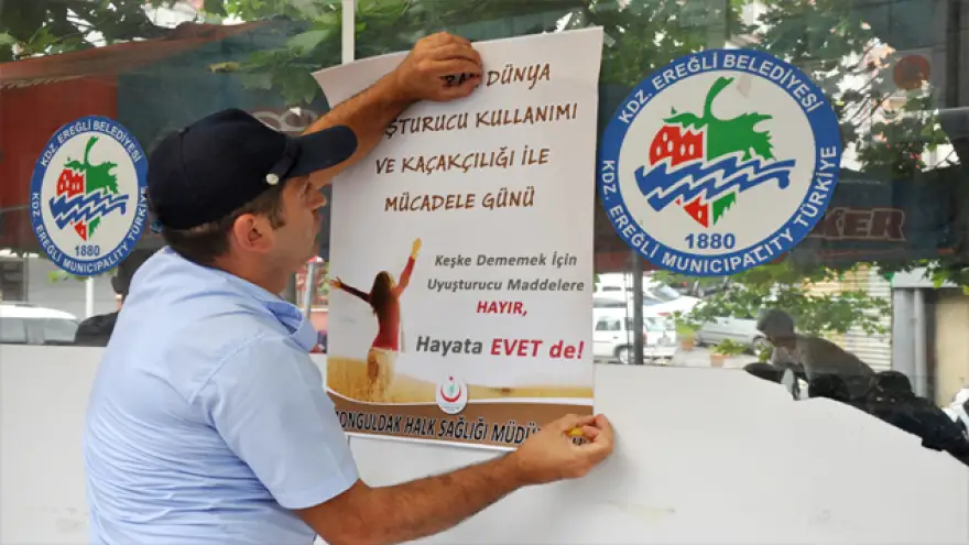 Uyuşturucuyla mücadeleye zabıta desteği