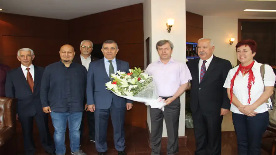 Vali Ahmet Çınar'a, hayırlı olsun ziyareti