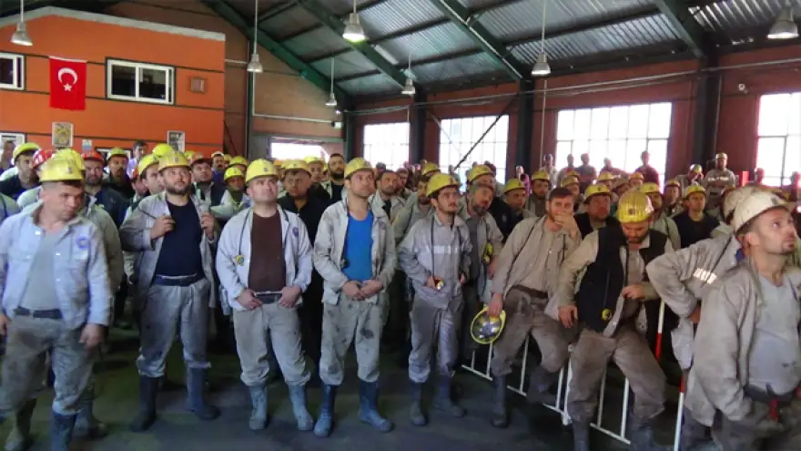 GMİS Kozlu’da madenciyi bilgilendirdi