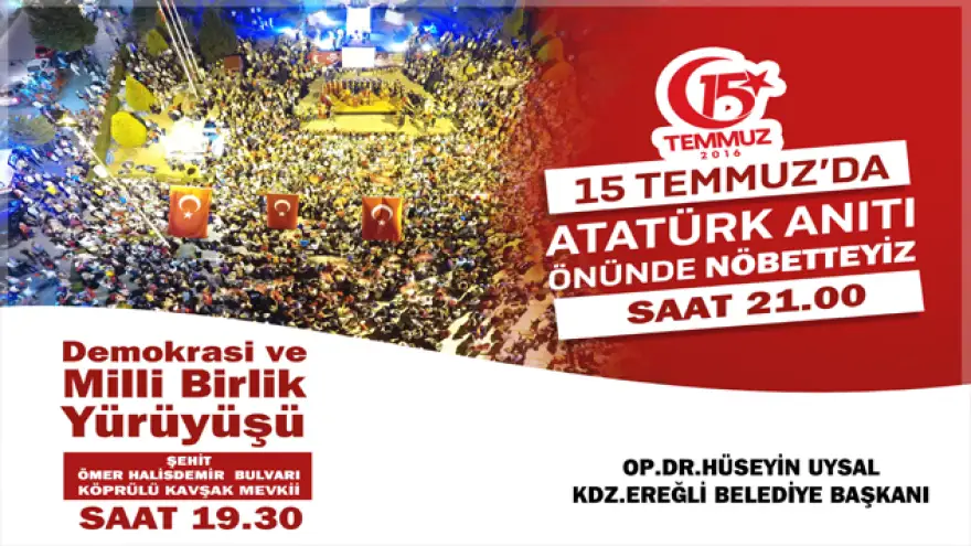 Demokrasi ve Milli Birlik Yürüyüşü
