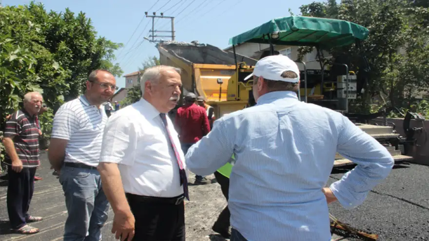 Zonguldak Belediyesi asfalt çalışmalarına başladı
