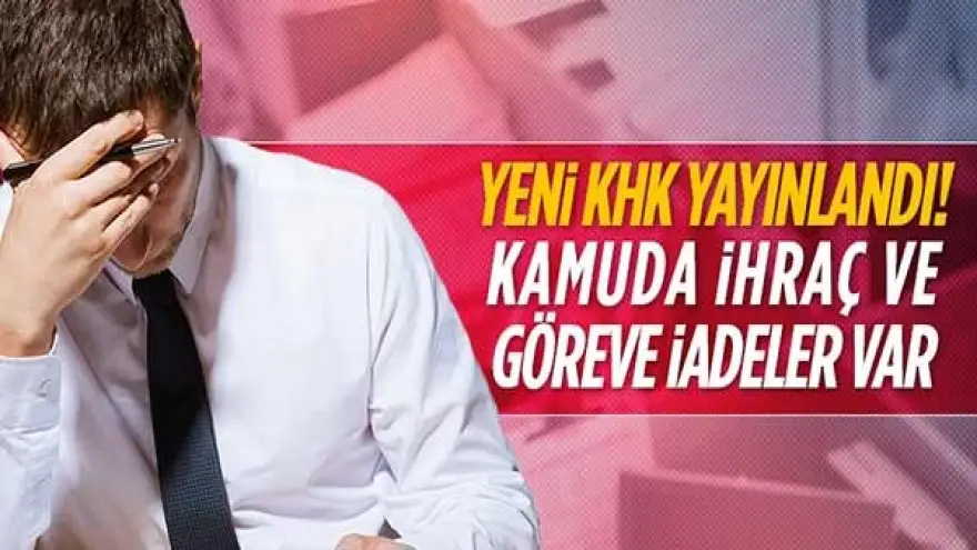 Karadeniz Ereğli Belediyesinde ihraç var