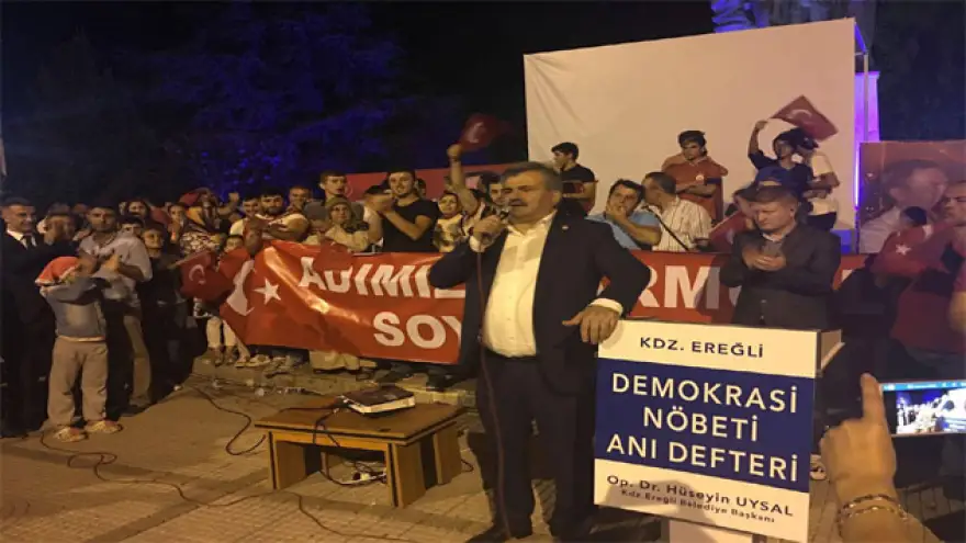 Çaturoğlu: "15 Temmuz'u unutmadık, unutmayacağız"
