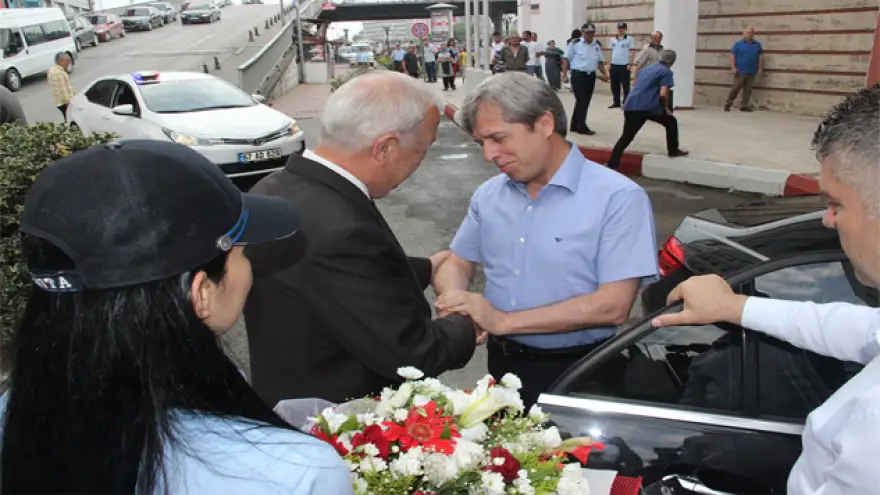 Vali Çınar’dan, Başkan Akdemir’e ziyaret