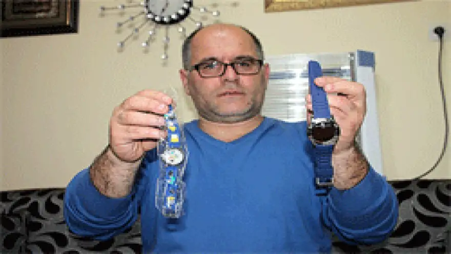 TELEFON İSTEDİ,KOL SAATİ GELDİ