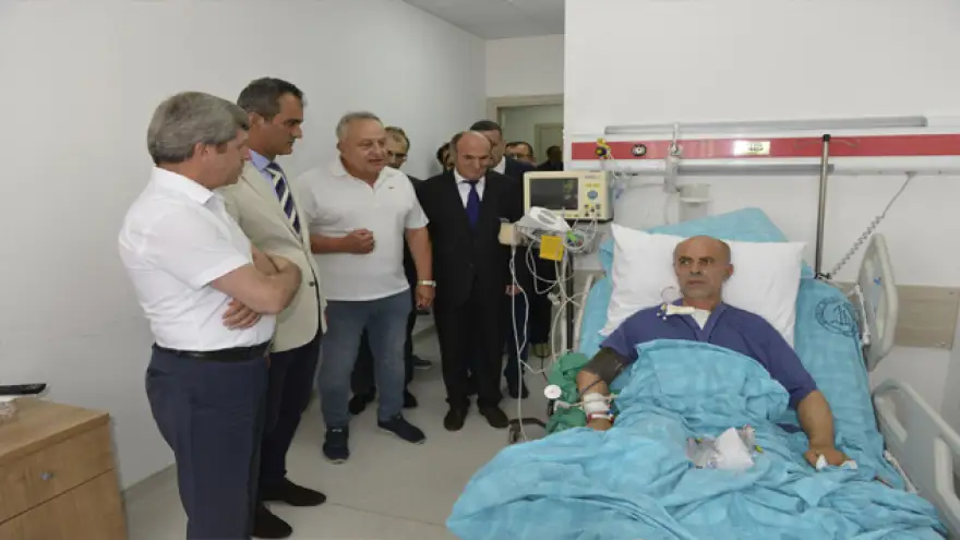 Vali Çınar, İbn-i Sina Kampüsünü Gezdi