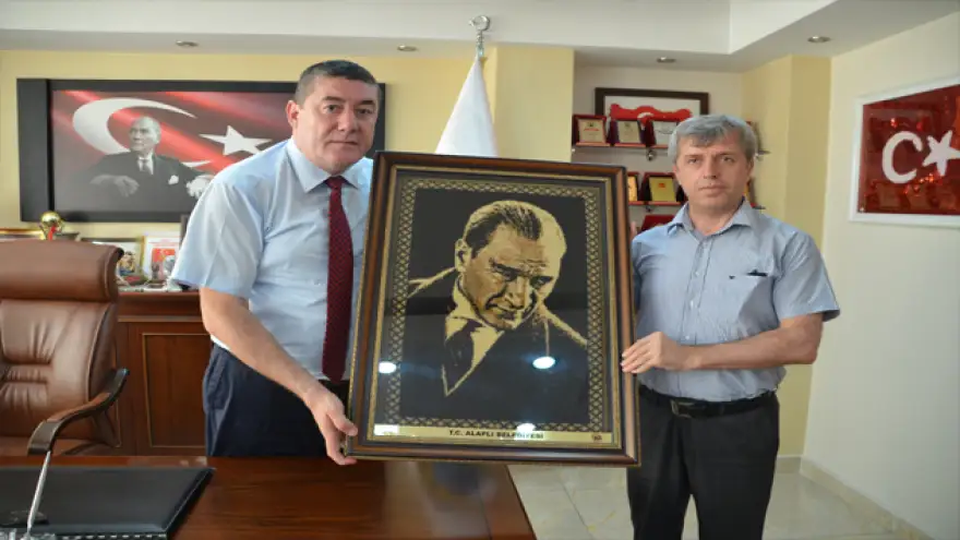 Vali Çınar, Alaplı Belediyesi’ni ziyaret etti