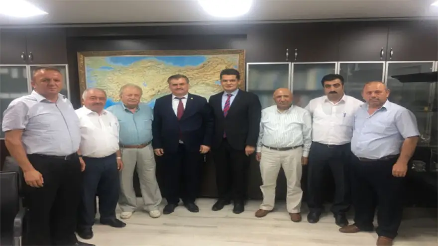 Çaturoğlu'dan DSİ Genel Müdürlüğüne ziyaret...