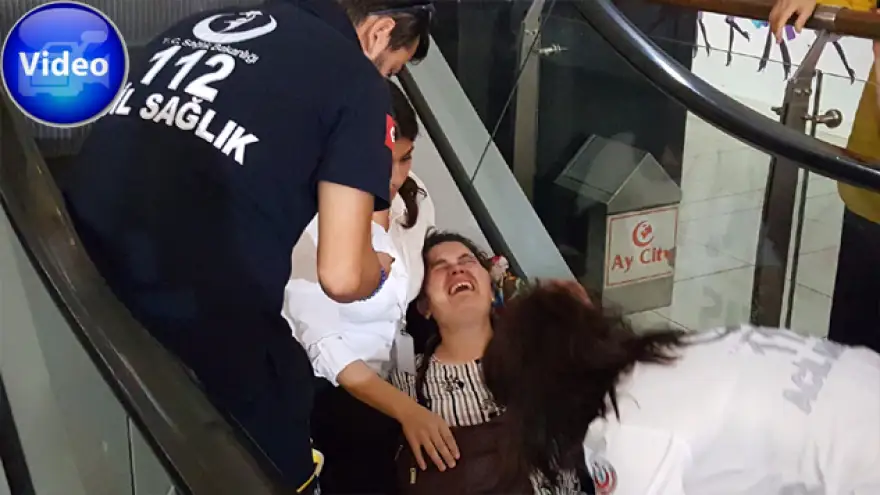 Hayatını görevli kurtardı...