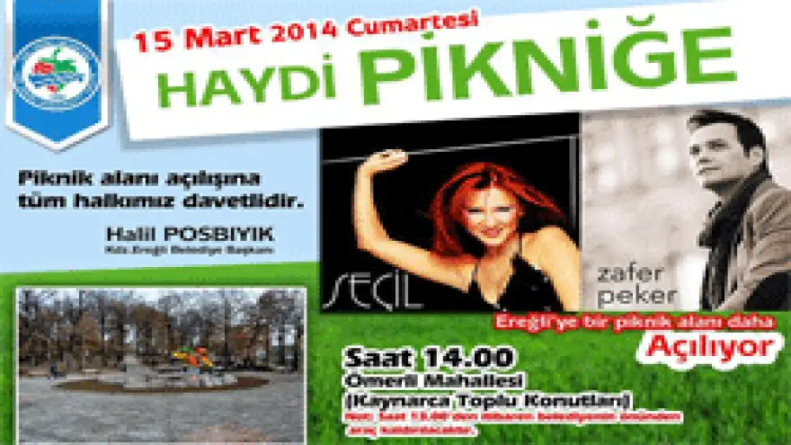 ÖMERLİ KAYNARCA KONUTLARI PİKNİK ALANI AÇILIYOR