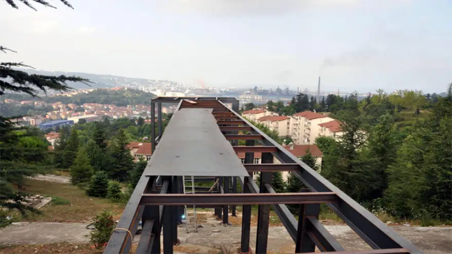 Ereğli, seyir terasına kavuşuyor..