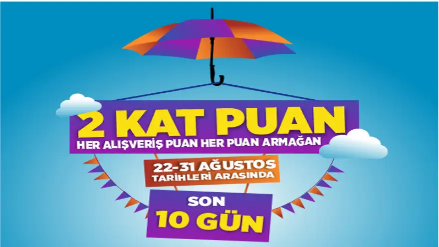 Her alışveriş puan her puan armağan