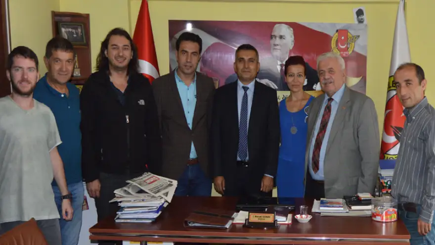 Emniyet Müdürü Tektaş, Gazetecilerle Vedalaştı