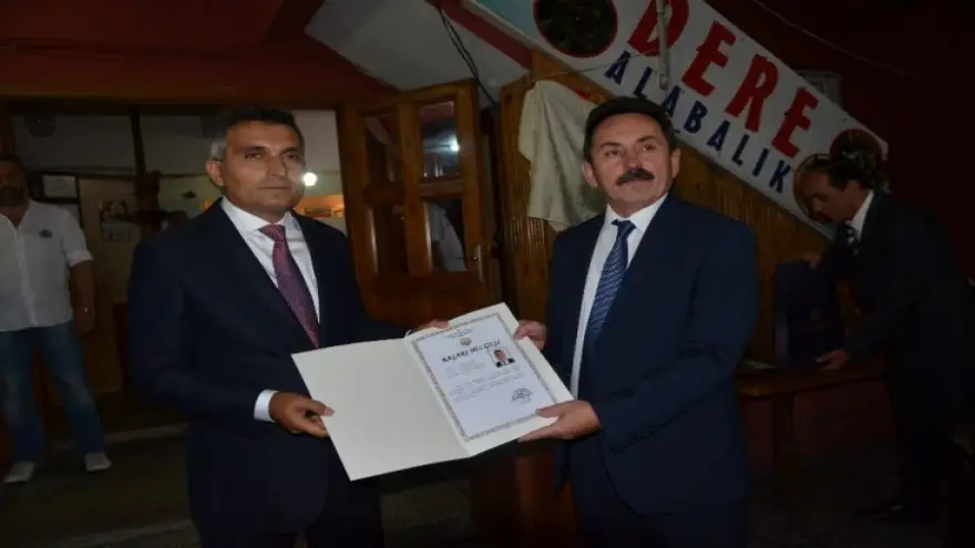 Tektaş'a unutulmaz veda yemeği