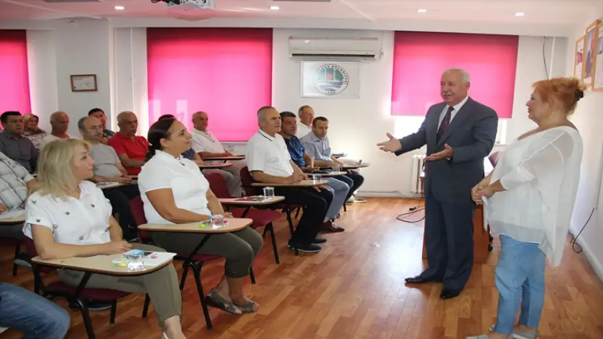 Zonguldak Belediyesi’nde hizmet içi eğitim semineri...