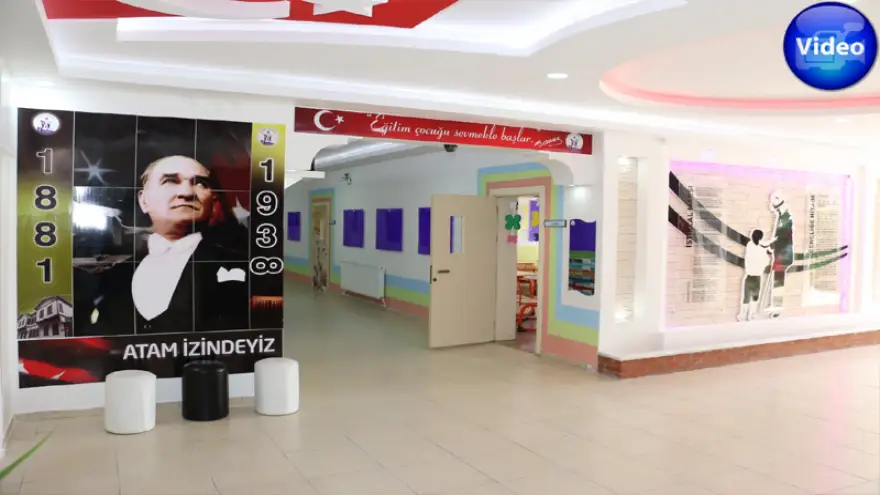 Özel değil, köy okulu...