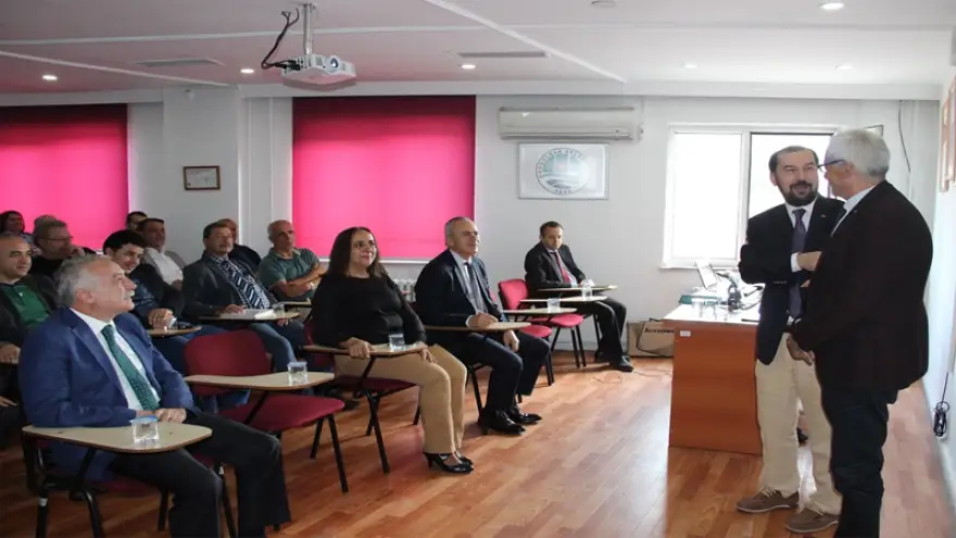 Eğitim semineri verildi...