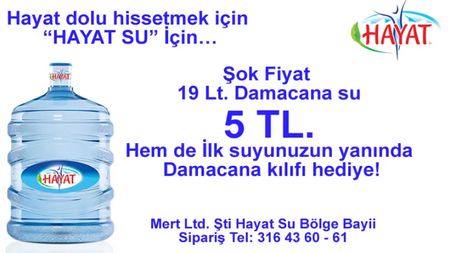 Hayat Su İçen Kazanıyor...