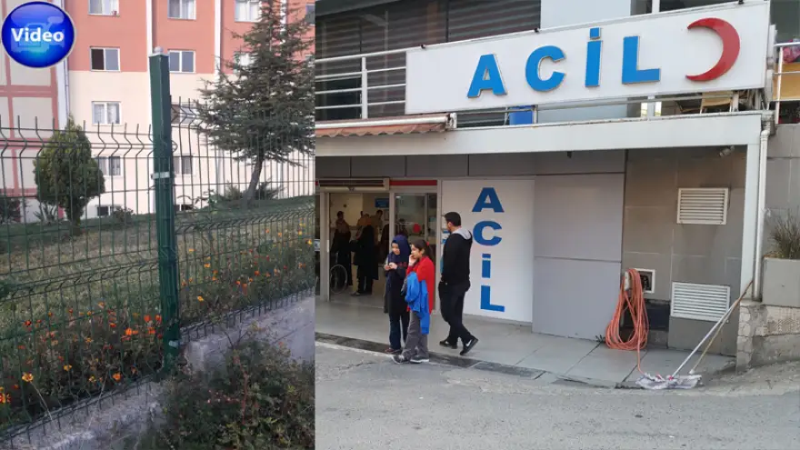15 aylık çocuk 3. kattan beton zemine düştü...